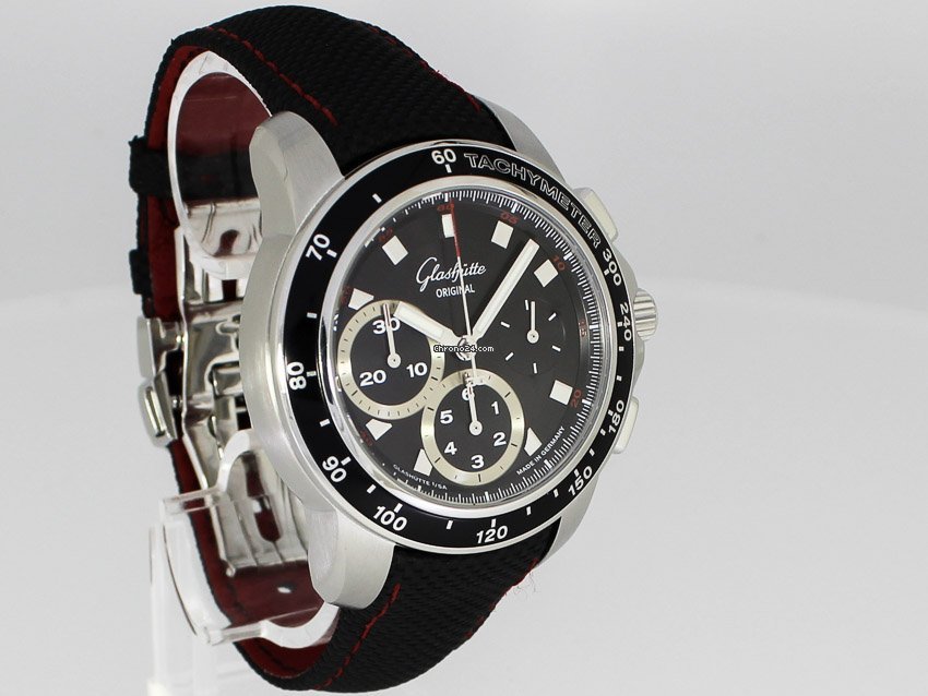 IMG_9081 Glashutte Original Sport Evolution Chronograph Mens watch Unisex Automatic Steel 39-31-43-03-03 Replica 7