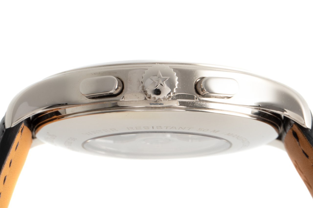 IMG_9081 Zenith El Primero Chronograph Mens watch Unisex Automatic White gold 65.0520.4002 Replica 7