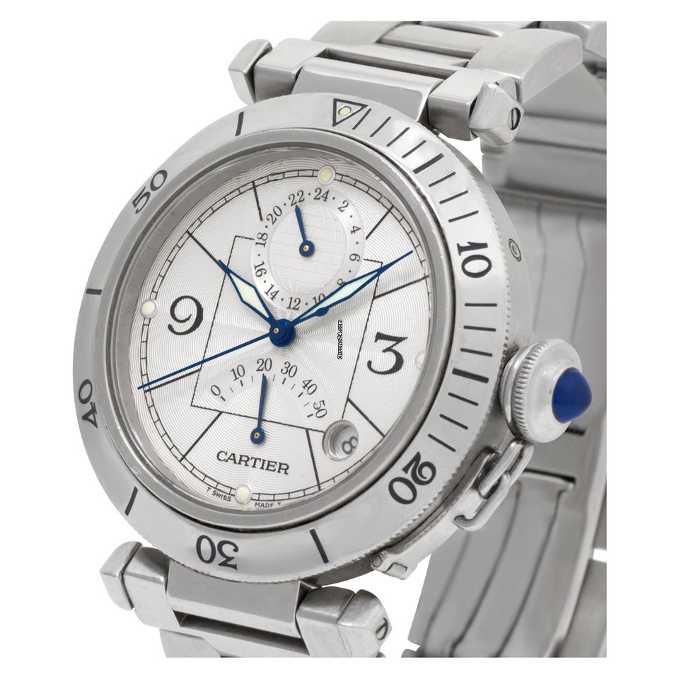 IMG_9081 Cartier Pasha Mens watch Unisex Automatic Steel W31037H3 Replica 7