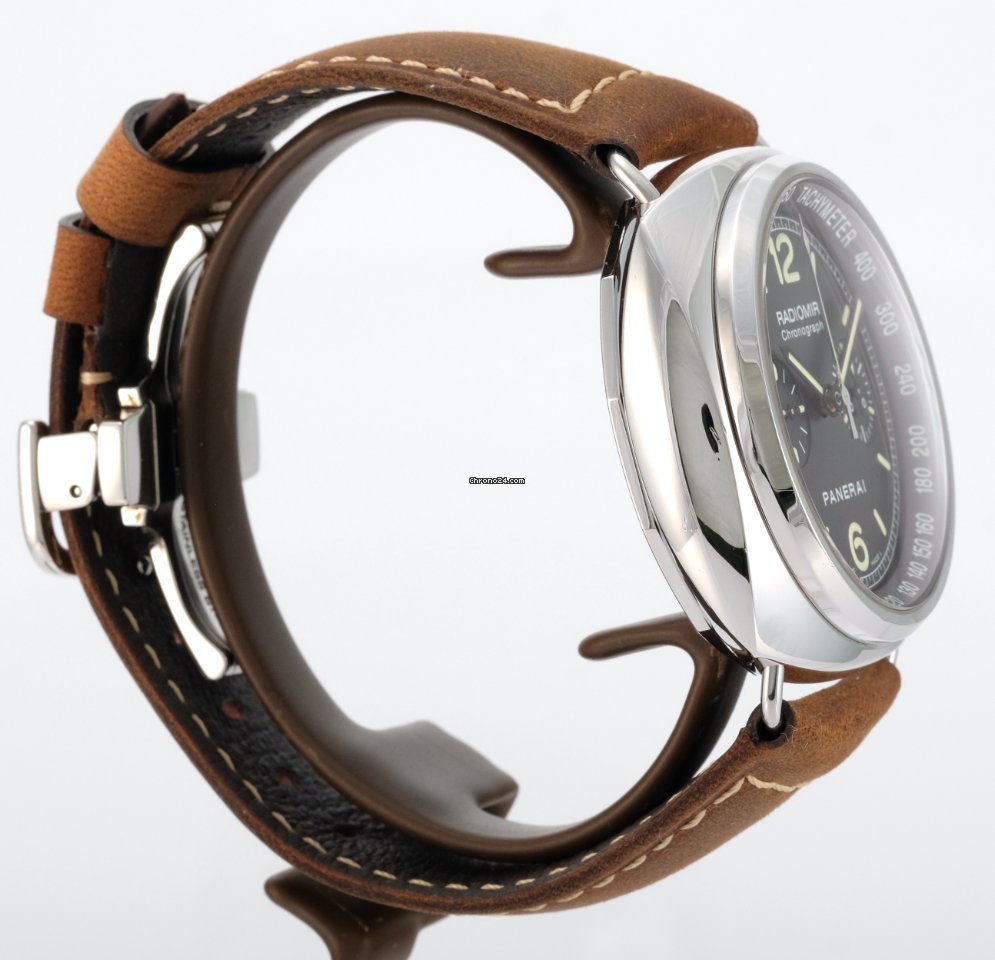IMG_9081 Panerai Radiomir Chronograph Mens watch Unisex Automatic Steel PAM 00288 Replica 7