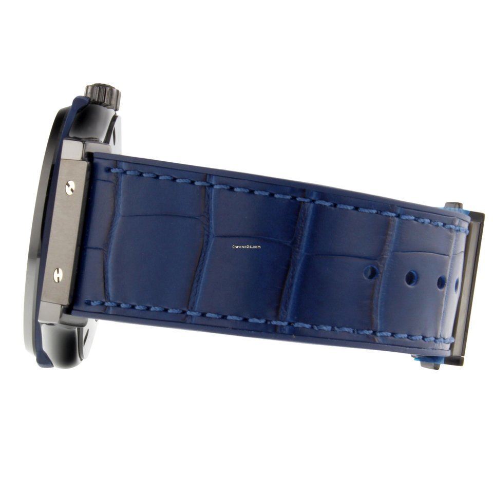 IMG_9081 Hublot Classic Fusion Blue Mens watch Unisex Automatic Ceramic 511CM7170LR Replica 7