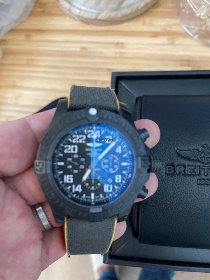 IMG_9081 Breitling Avenger Hurricane Mens watch Unisex Automatic Steel XB1210E4 BE89 257S X20D.4 Replica 7