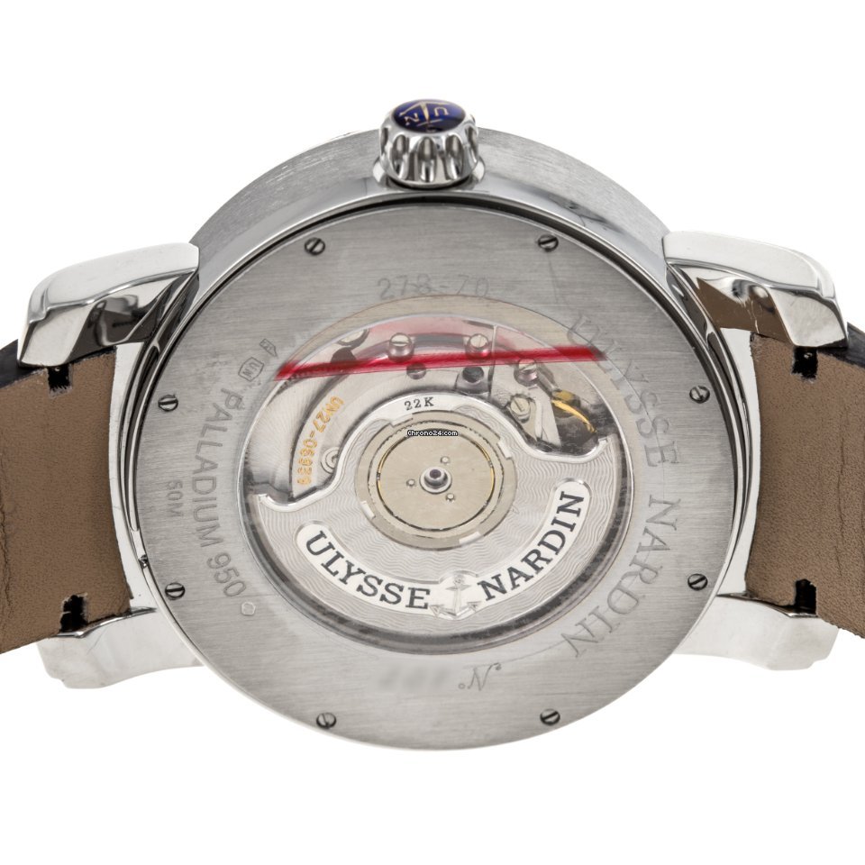 IMG_9081 Ulysse Nardin Macho Palladium 950 Mens watch Unisex Automatic Palladium 278-70 632 Replica 7