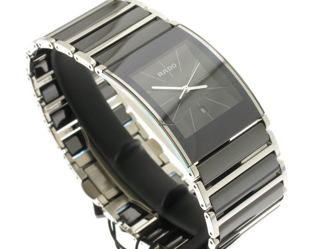 IMG_9081 Rado Integral Mens watch Unisex Quartz Ceramic R20784152 Replica 7