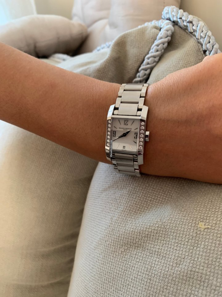 IMG_9081 Baume & Mercier Hampton Womens watch Quartz 177787392 Replica 7
