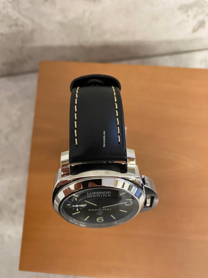 IMG_9081 Panerai Luminor Marina Mens watch Unisex Manual winding Steel PAM 00776 Replica 7