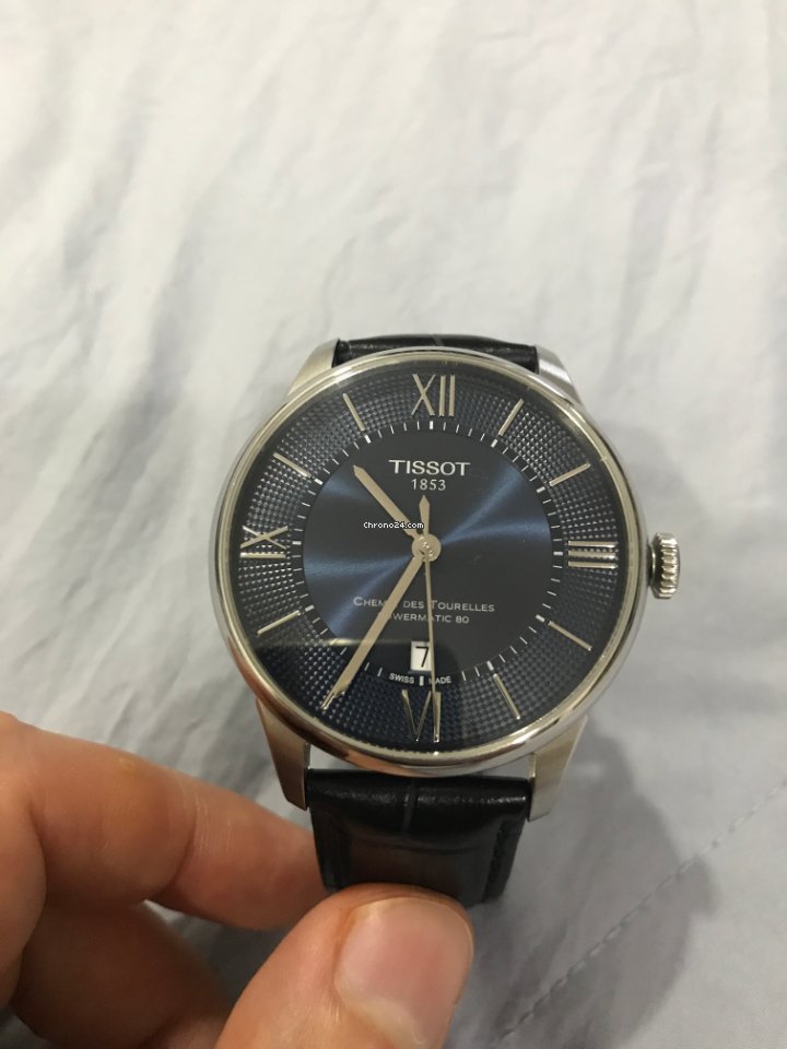 Tissot Chemin de Tourelles Mens watch Unisex Automatic Steel T099.407.16.048.00 Replica 7