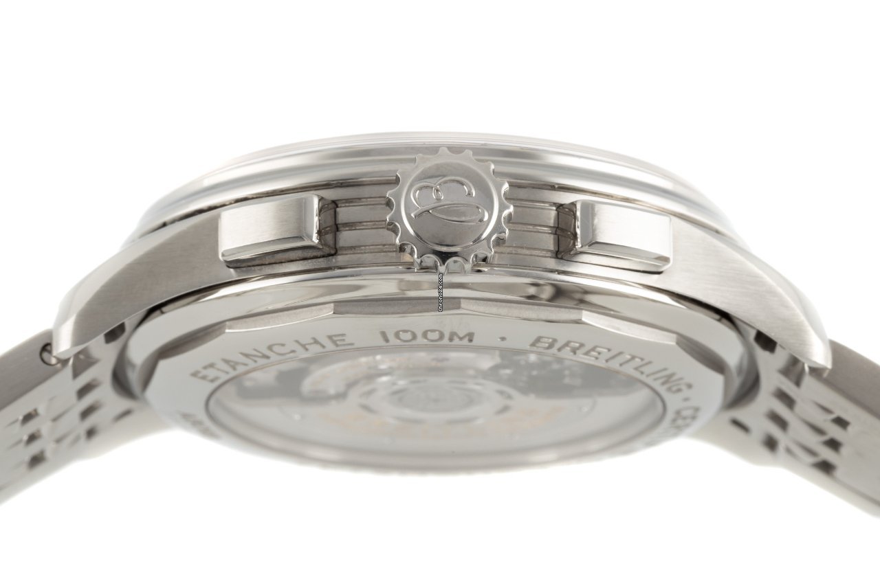 Breitling Mens watch Unisex Automatic Steel AB0118371B1A1 Replica 7