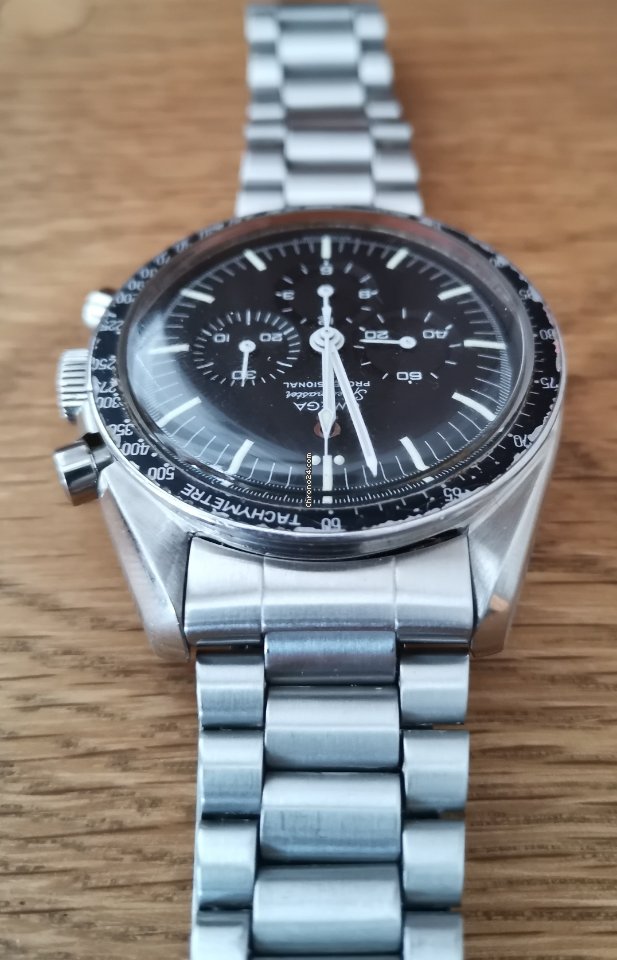 IMG_9081 Omega Speedmaster Professional Moonwatch Mens watch Unisex Manual winding Steel 105012-66 Replica 7