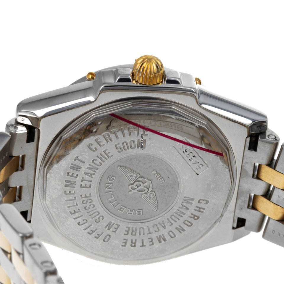 IMG_9081 Breitling Headwind Mens watch Unisex Automatic Gold Steel B45355 Replica 7