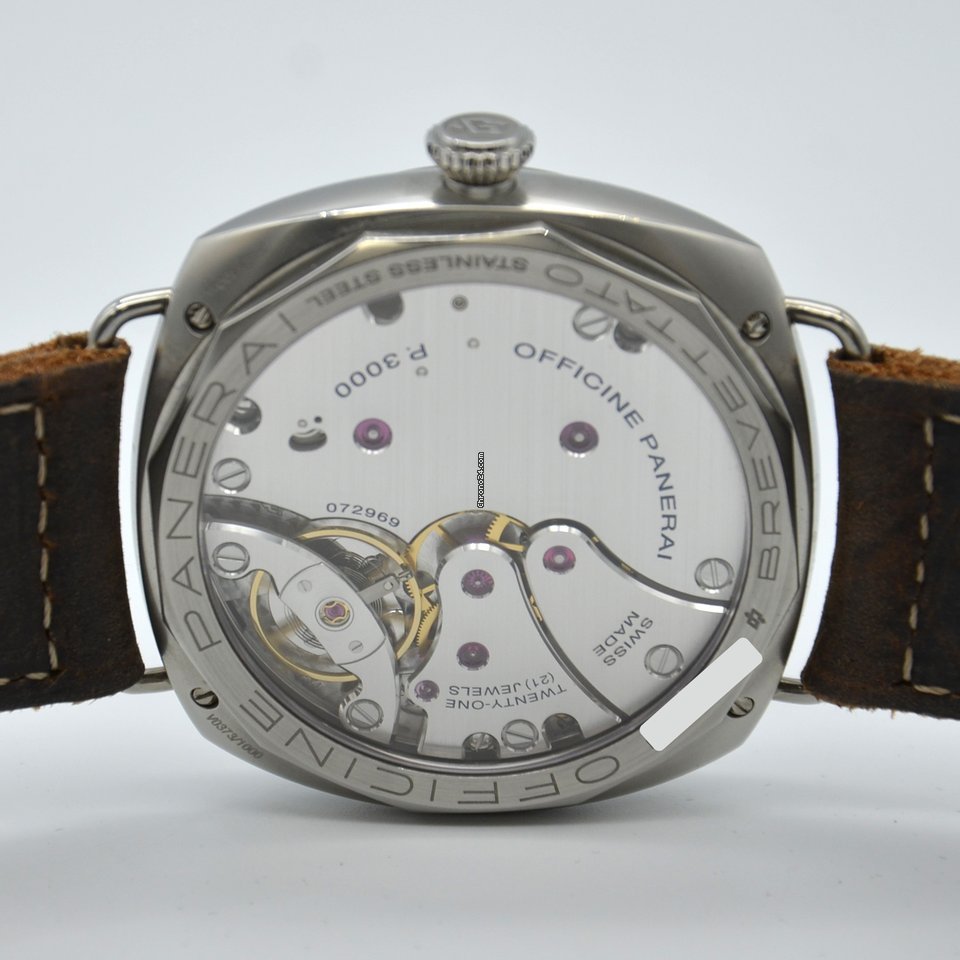 IMG_9081 Panerai Mens watch Unisex Manual winding Steel PAM 00931 Replica 7