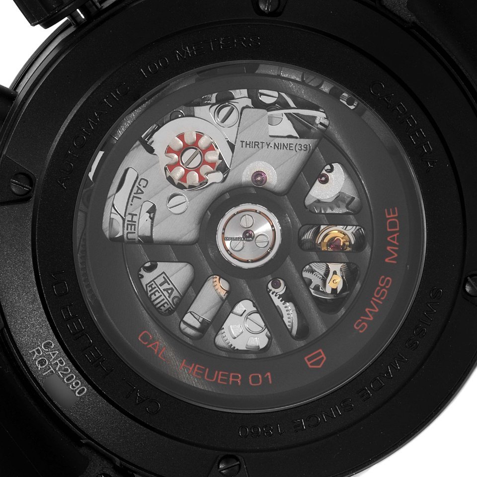 IMG_9081 TAG Heuer Carrera Calibre HEUER 01 Mens watch Unisex Automatic Ceramic CAR2090.BH0729 Replica 7