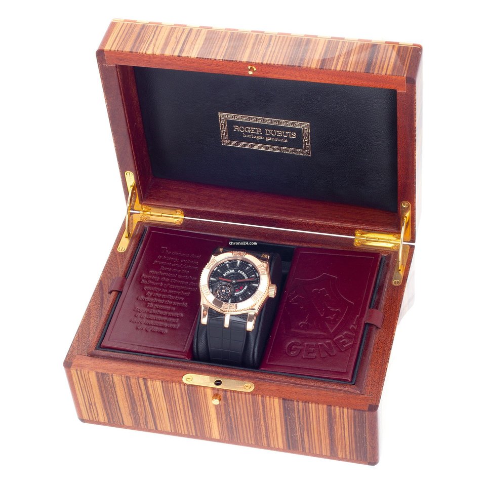 IMG_9081 Roger Dubuis Easy Diver Mens watch Unisex Manual winding Rose gold SE48 02 5 K9.53 Replica 7