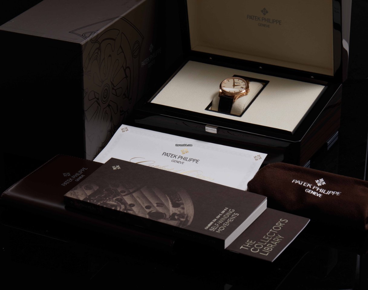 IMG_9081 Patek Philippe Calatrava Mens watch Unisex Automatic Rose gold 5227R-001 Replica 7