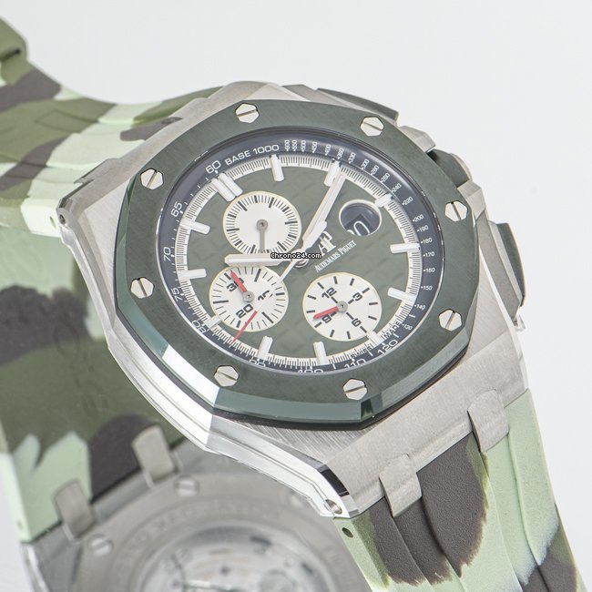 IMG_9081 Audemars Piguet Royal Oak Offshore Chronograph Mens watch Unisex Automatic Steel 26400SO.OO.A055CA.01 Replica 7