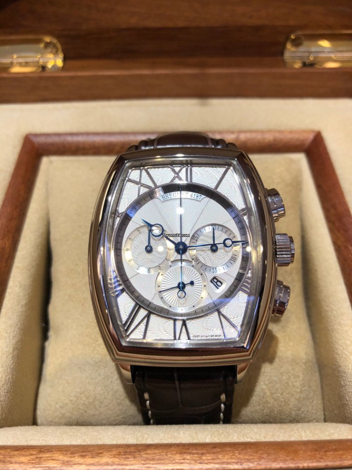 IMG_9081 Breguet Heritage Mens watch Unisex Automatic White gold 5400BB 12 9V6 Replica 7