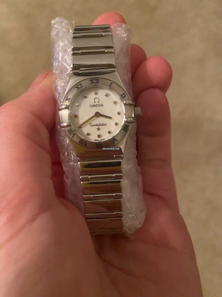 IMG_9081 Omega Constellation Womens watch Quartz Steel 1561.171.00 Replica 7