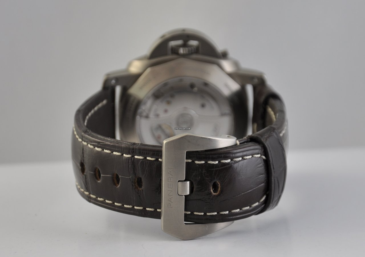 IMG_9081 Panerai Luminor Marina 1950 3 Days Automatic Mens watch Unisex Automatic Titanium PAM 00351 Replica 7