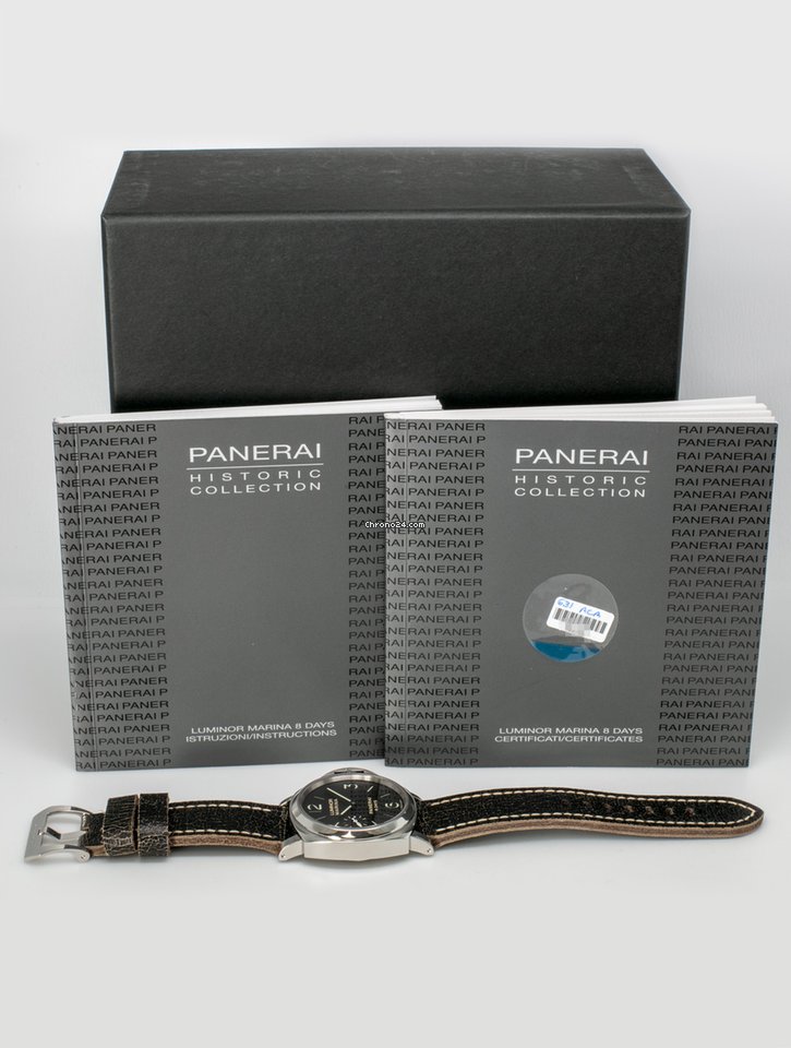 IMG_9081 Panerai Luminor Marina 8 Days Mens watch Unisex Automatic Steel PAM00510 Replica 7