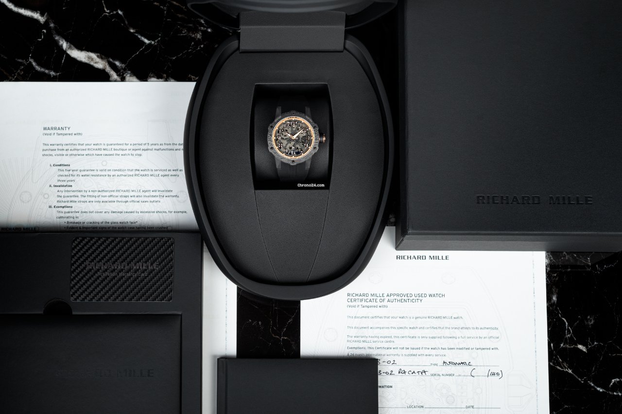 IMG_9081 Richard Mille Mens watch Unisex Automatic Carbon RM33-02 Replica 7