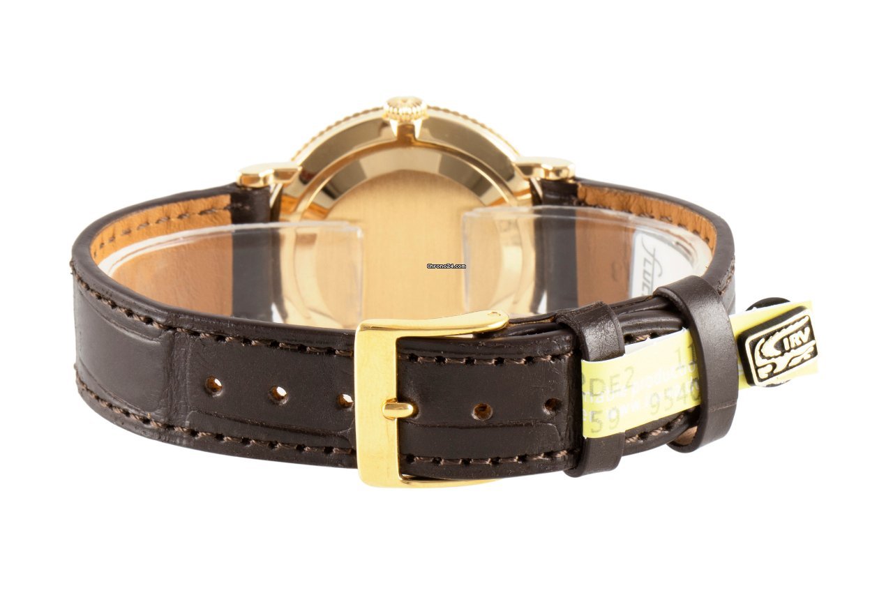 IMG_9081 Patek Philippe Travel Time Mens watch Unisex Manual winding Yellow gold 5034 Replica 7