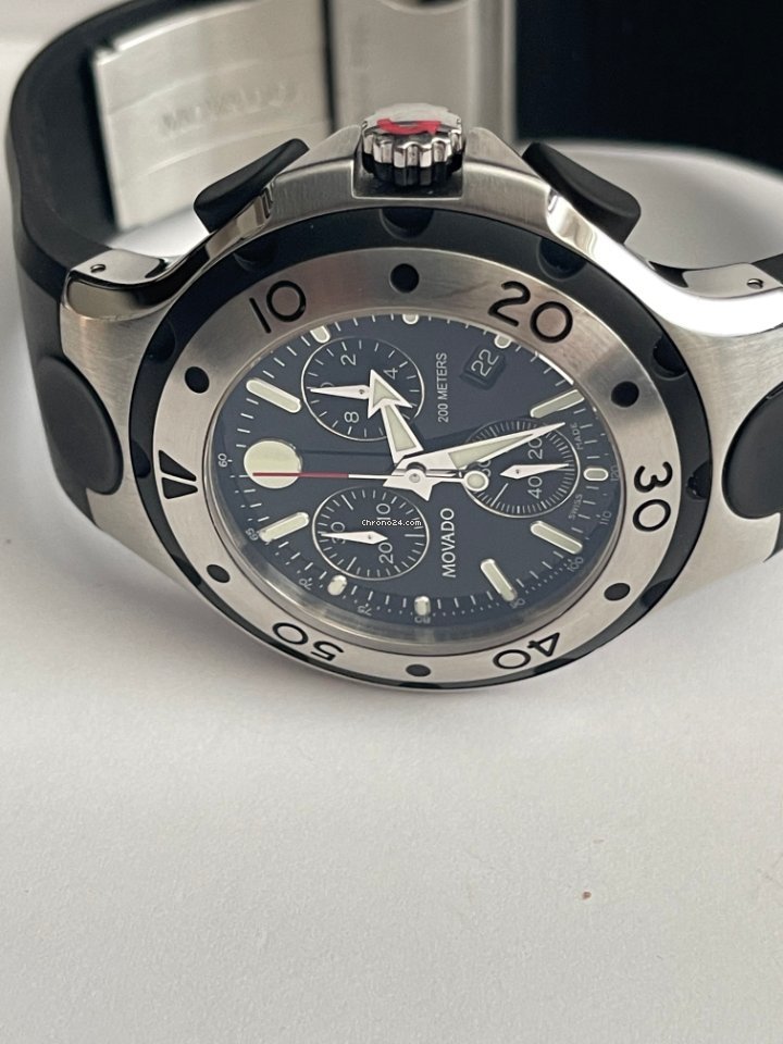 IMG_9081 Movado Series 800 Mens watch Unisex Quartz Steel 2600096 Replica 7