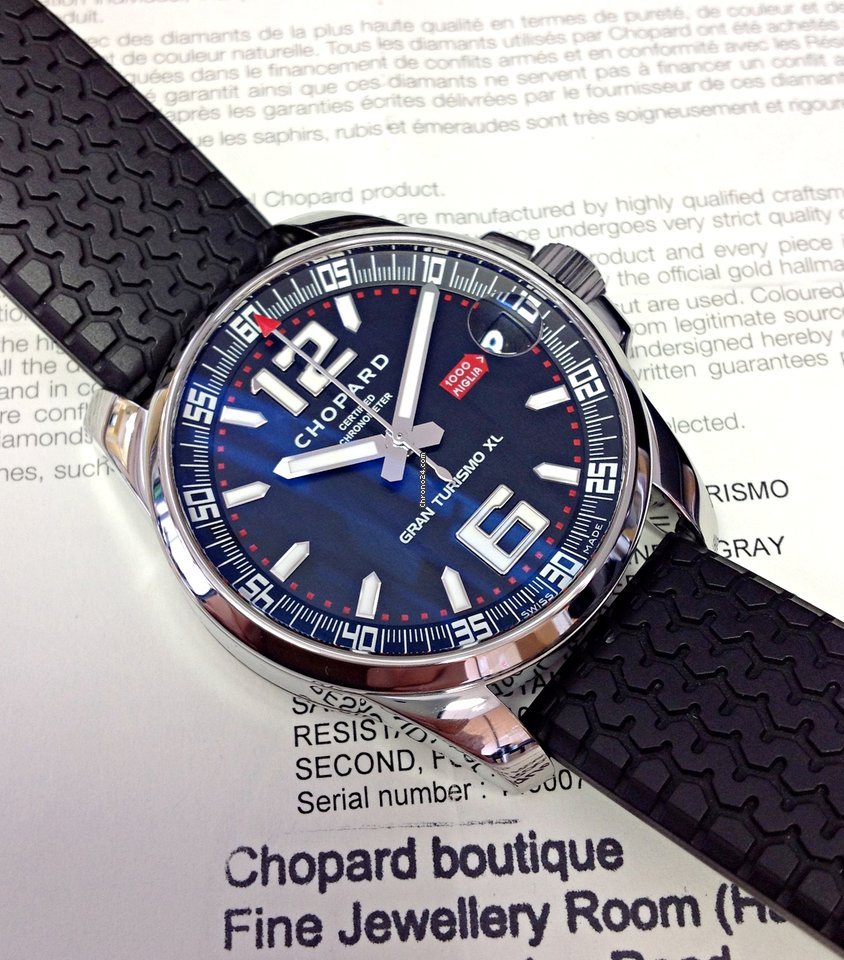 IMG_9081 Chopard Mille Miglia Mens watch Unisex Automatic Steel 168997-3001 Replica 7