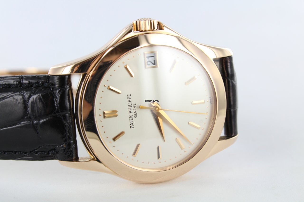 IMG_9081 Patek Philippe Calatrava Mens watch Unisex Automatic Rose gold 5107R Replica 7