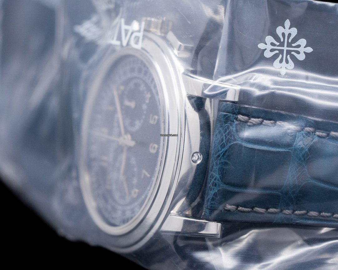 IMG_9081 Patek Philippe Chronograph Mens watch Unisex Manual winding Platinum 5070P Replica 7