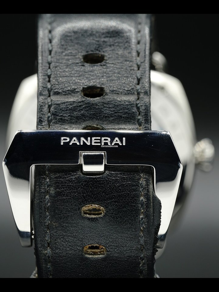 IMG_9081 Panerai Radiomir Mens watch Unisex Manual winding Steel PAM210 Replica 7