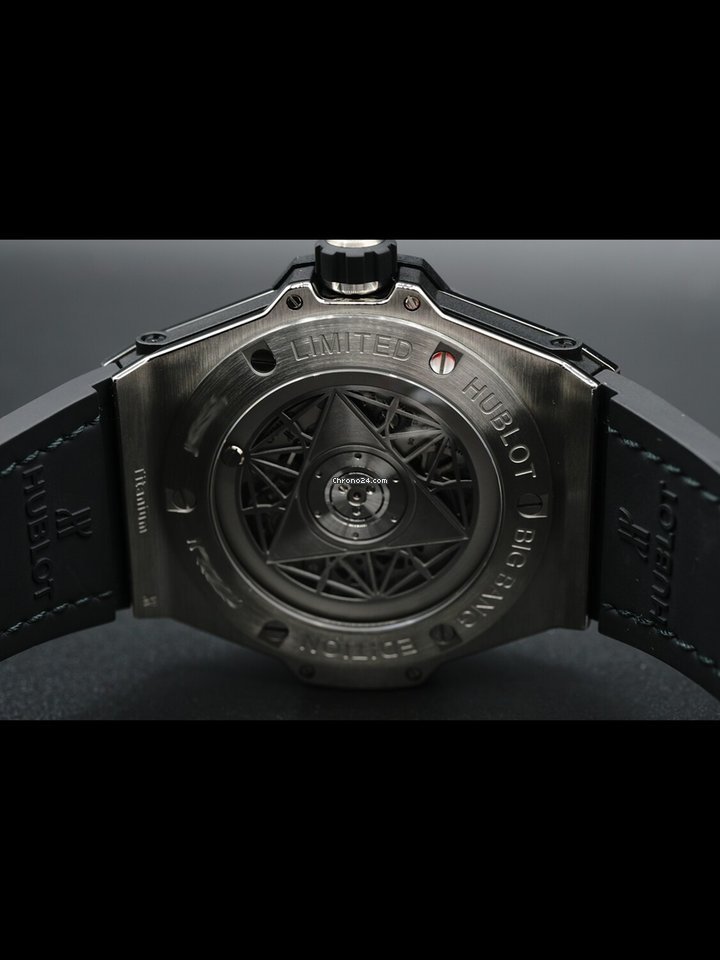 IMG_9081 Hublot Big Bang Sang Bleu Mens watch Unisex Automatic Titanium 415.NX.1112.VR.MXM16 Replica 7