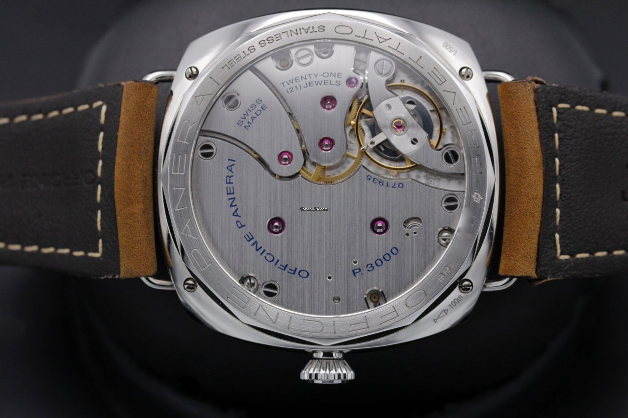 IMG_9081 Panerai Radiomir 3 Days 47mm Steel PAM 424 Replica 7