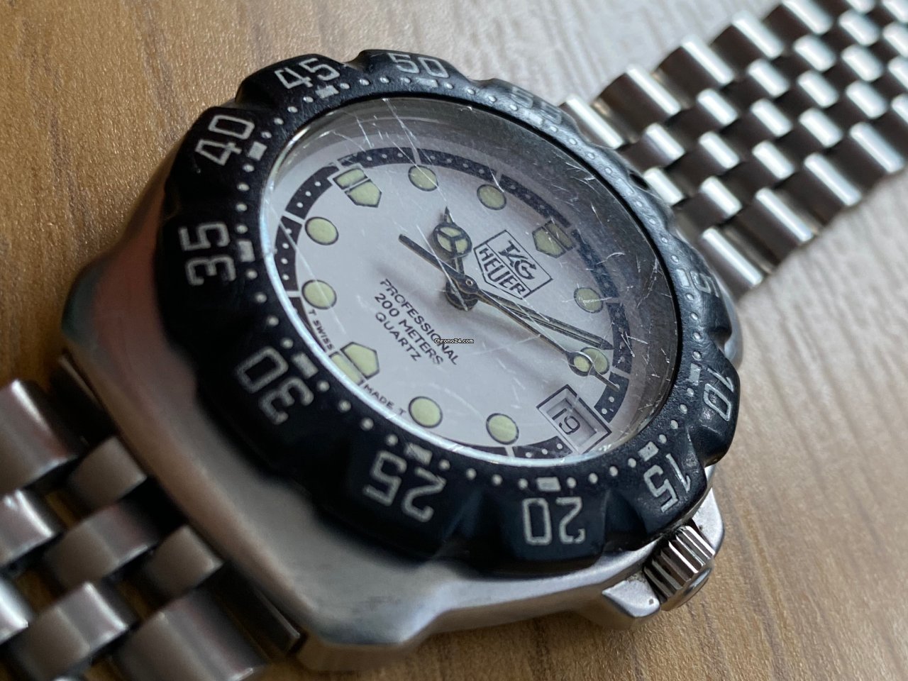IMG_9081 TAG Heuer Formula 1 Quartz Mens watch Unisex Quartz Steel Wa1218 Replica 7