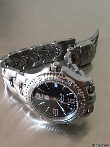 IMG_9081 TAG Heuer Link Quartz Mens watch Unisex Quartz Steel WT1110 Replica 7