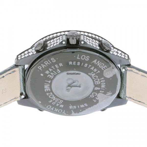 IMG_9081 Jacob & Co. Five Time Zone Quartz Steel JC-2BCDADC Replica 7