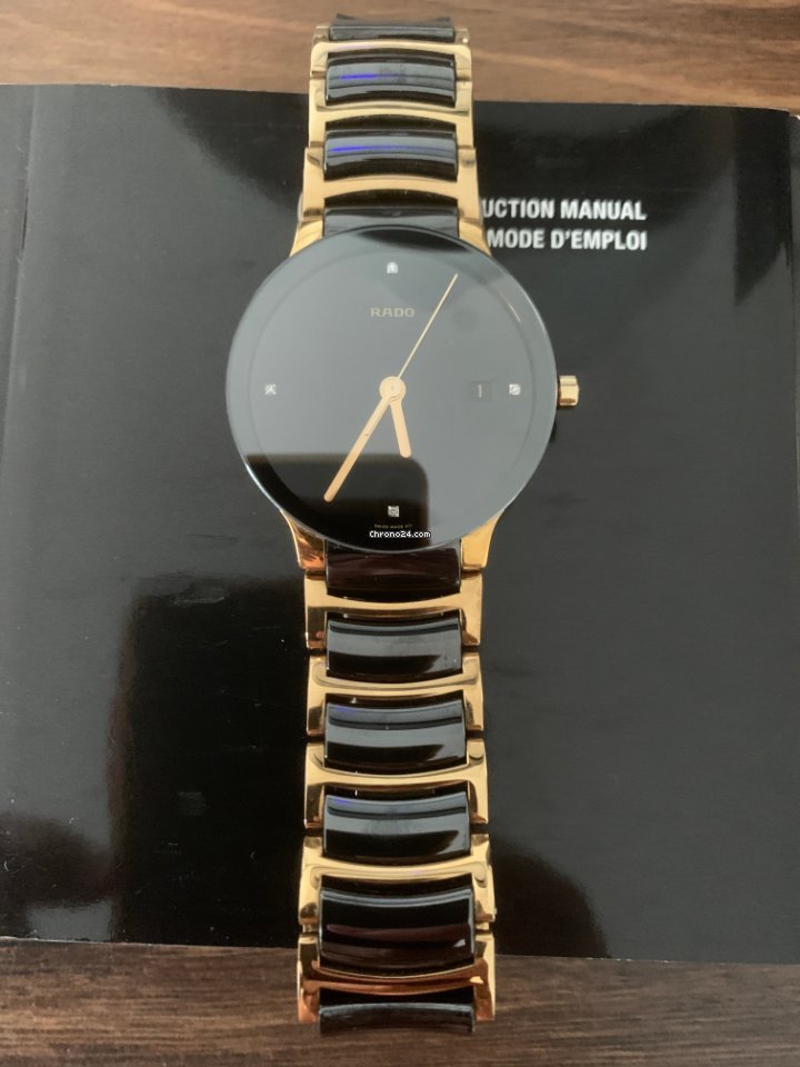 IMG_9081 Rado Centrix Mens watch Unisex Quartz Steel R30929712 Replica 7