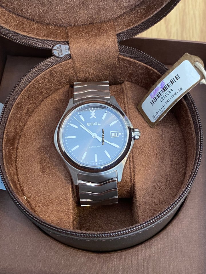 IMG_9081 Ebel Wave Mens watch Unisex Automatic Steel 1216266 Replica 7