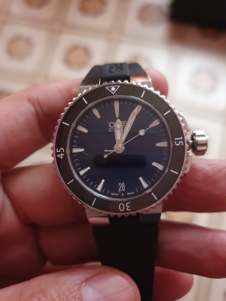Oris Aquis Date Womens watch Automatic Steel 01 733 7652 4135-07 4 18 34 Replica 7