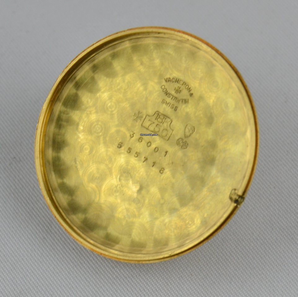 IMG_9081 Vacheron Constantin Mens watch Unisex Manual winding Yellow gold 36001 Replica 7