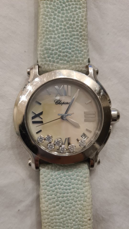 IMG_9081 Chopard Happy Sport Womens watch Quartz Steel 27 8475 Replica 7