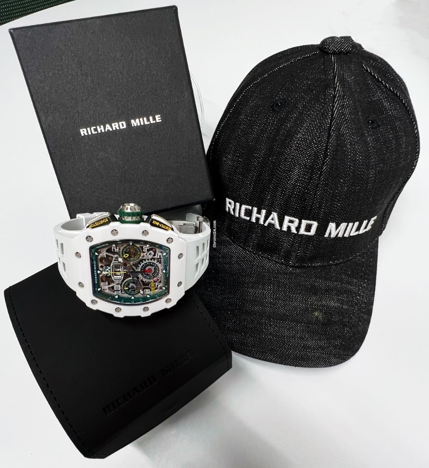 Richard Mille Mens watch Unisex Automatic Ceramic Richard Mille 11-03 LeMans Edition Replica 7