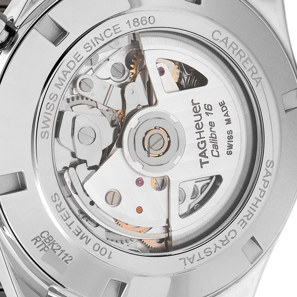 TAG Heuer Carrera Calibre 16 Mens watch Unisex Automatic Steel CBK2112.BA0715 Replica 7