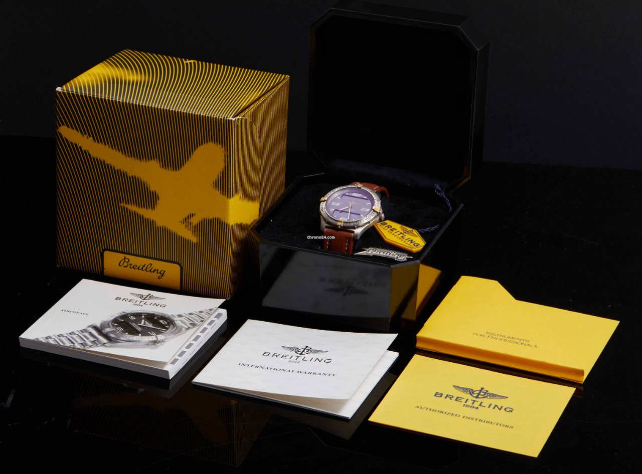 Breitling Aerospace Mens watch Unisex Quartz Titanium F65062 Replica 7