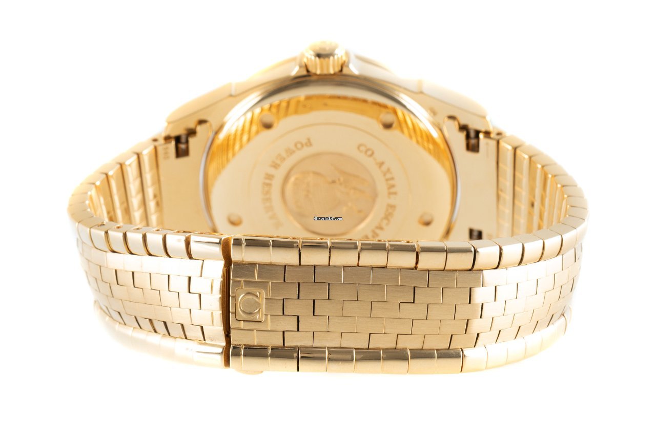 IMG_9081 Omega De Ville Co-Axial Mens watch Unisex Automatic Yellow gold 4632.31.31 Replica 7