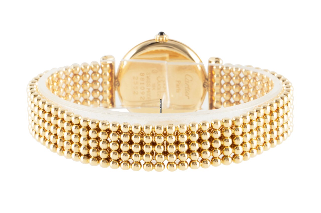 Cartier Womens watch Quartz Yellow gold 881092 Replica 7