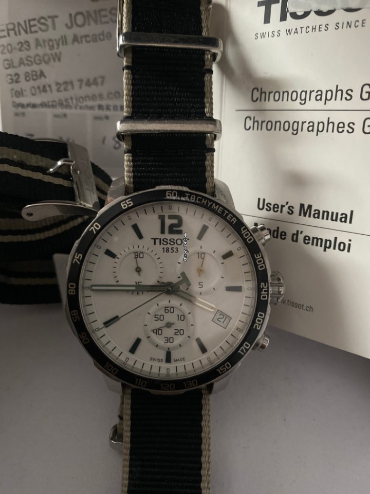 IMG_9081 Tissot Quickster Mens watch Unisex Quartz Steel T0954171603700 Replica 7