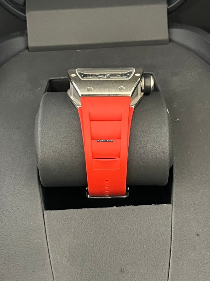 Richard Mille RM 010 Mens watch Unisex Automatic White gold RM010 Replica 7