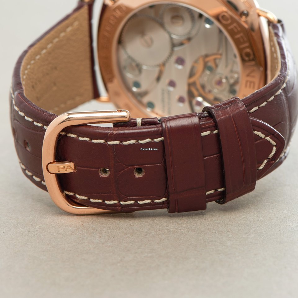 Panerai Radiomir Mens watch Unisex Automatic Yellow gold PAM00231 Replica 7