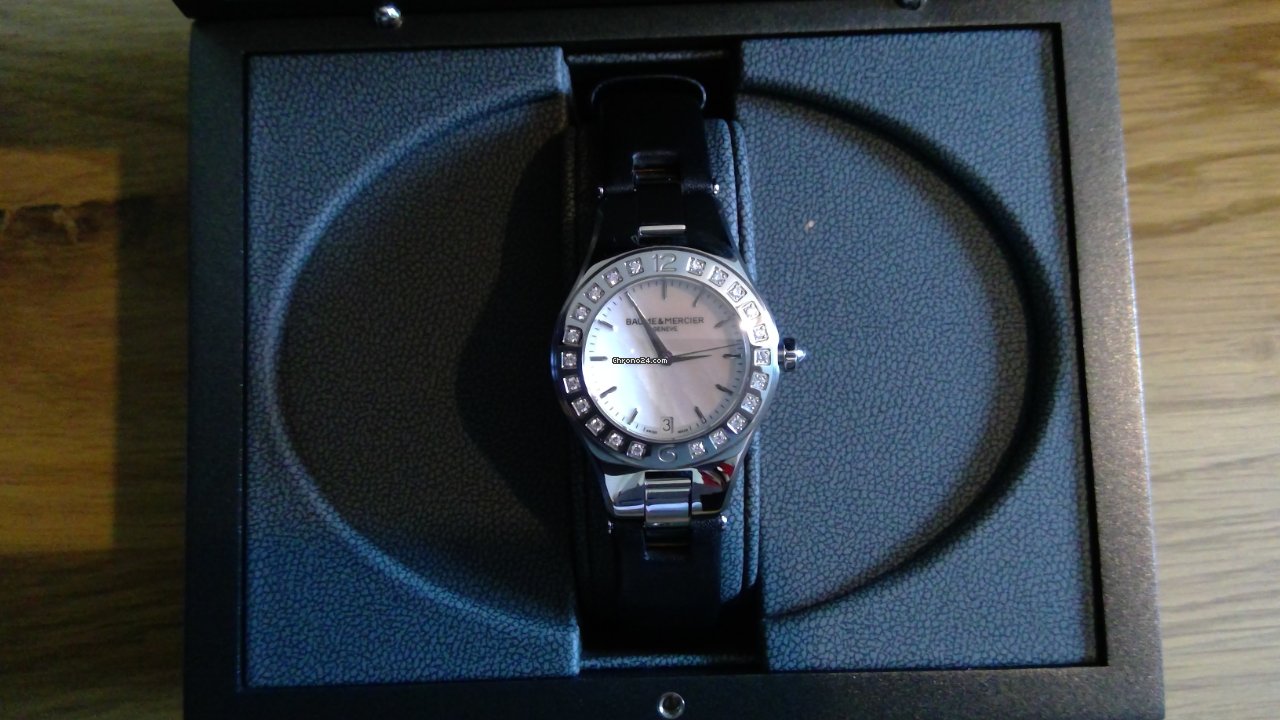 IMG_9081 Baume & Mercier Linea Womens watch Quartz Steel M0A10072 Replica 7