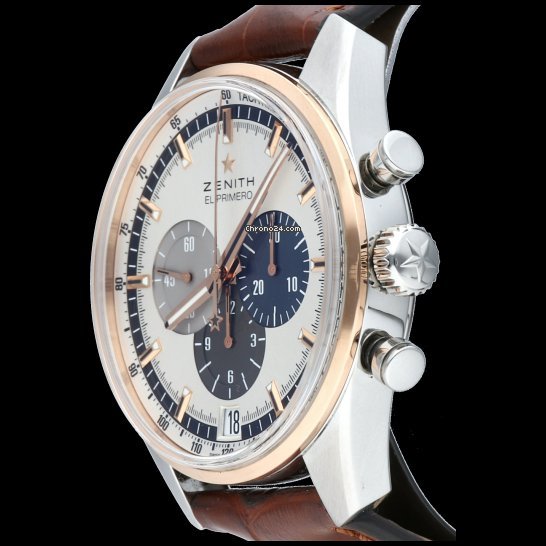 IMG_9081 Zenith Mens watch Unisex Automatic Gold Steel 51.2080.400 69.C494 Replica 7